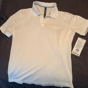Lululemon Tech Pique Polo - White - Large - NWT Never worn!